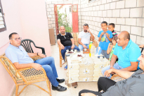 عضو بلدية الرملة المحامي موسى سابا يلتقي بسكان حي "يهودا هليفي" ويعد بحل مشكلتهم